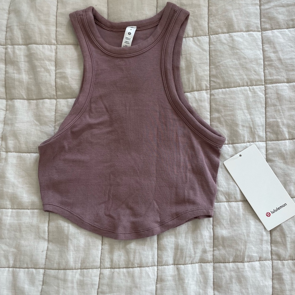 Lululemon Athletica Cropped Tank Top